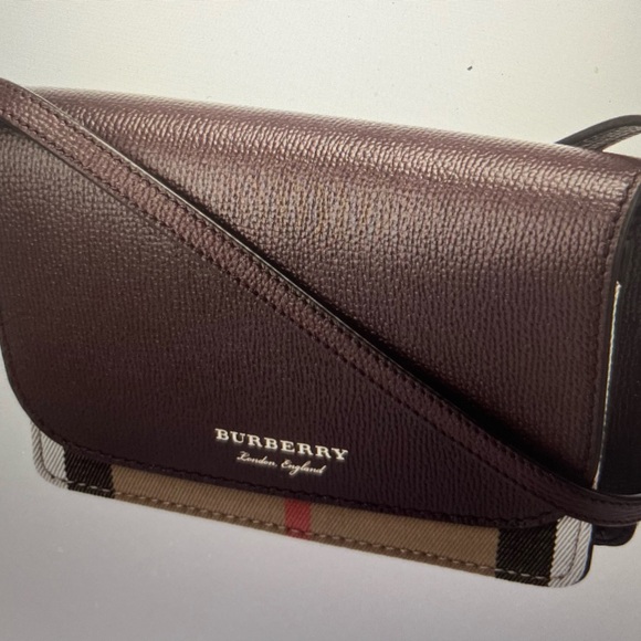 Burberry, new with tags, house check Hampshire Crossbody bag, including dust bag - Picture 5 of 6